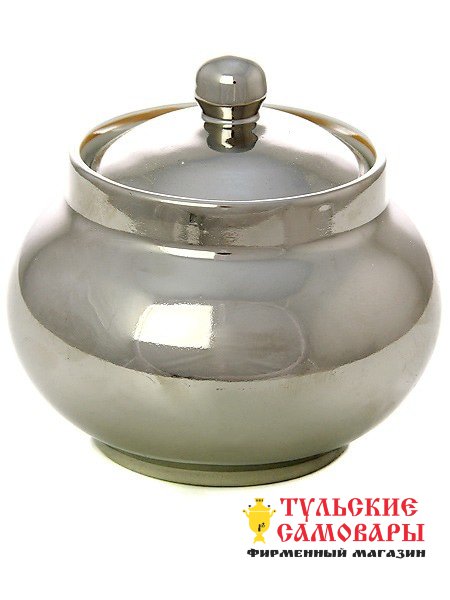Сахарница серебро с крышкой фото 1 — Samovars.ru