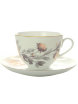 Чайная чашка с блюдцем форма Весенняя-2 рисунок Нежный пион (серый) ИФЗ фото 1 — Samovars.ru